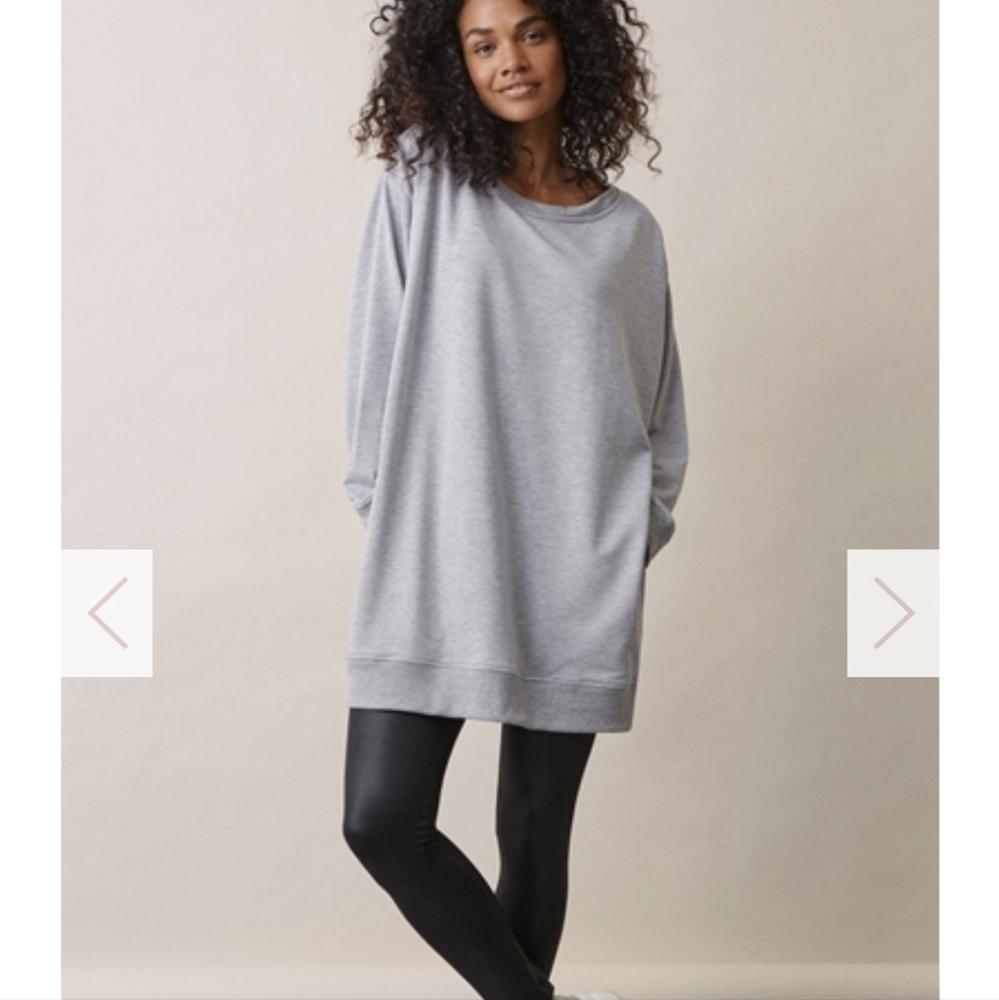 Boob Designs lightweight BFF Sweatshirt Maternity and Nursing